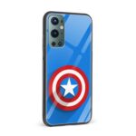 Captain America - Shield Printed Glass Back Phone Case - Image 2