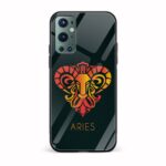 Zodiac Sign-ARIES Printed Glass Back Phone Case