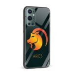 Zodiac Sign-ARIES Printed Glass Back Phone Case - Image 2