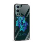 Zodiac Sign-GEMINI Printed Glass Back Phone Case - Image 2
