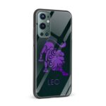 Zodiac Sign-LEO Printed Glass Back Phone Case - Image 2
