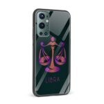 Zodiac Sign-LIBRA Printed Glass Back Phone Case - Image 2