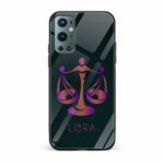 Zodiac Sign-LIBRA Printed Glass Back Phone Case