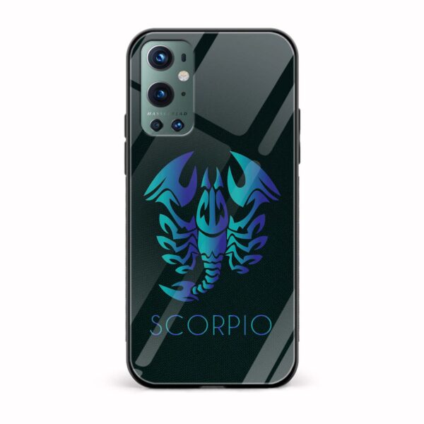 Zodiac Sign-SCORPIO Printed Glass Back Phone Case