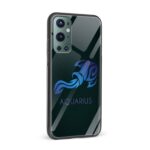 Zodiac Sign-AQUARIUS Printed Glass Back Phone Case - Image 2