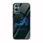 Zodiac Sign-AQUARIUS Printed Glass Back Phone Case