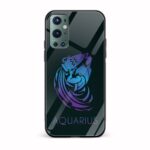 Zodiac Sign-AQUARIUS Printed Glass Back Phone Case