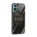 Be Bearded Always Printed Glass Back Phone Case - Image 2