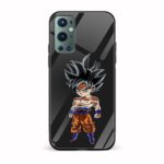 Goku Printed Glass Back Phone Case