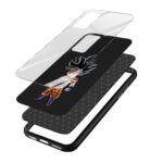 Goku Printed Glass Back Phone Case - Image 3