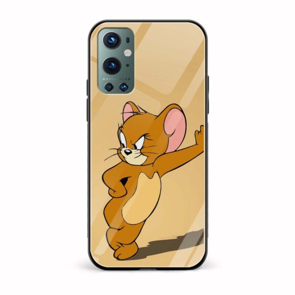 Jerry Printed Glass Back Phone Case