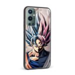 Goku And Zamasu Printed Glass Back Phone Case - Image 2