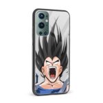 Vegeta Dragonball Printed Glass Back Phone Case - Image 2