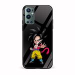 Goku Super Saiyan 4 Printed Glass Back Phone Case