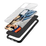 Goku Super Saiyan Blue Printed Glass Back Phone Case - Image 3