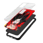 Goku Printed Glass Back Phone Case - Image 3
