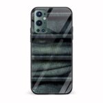 Denim  Printed Glass Back Phone Case