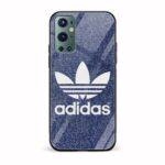 Denim Printed Glass Back Phone Case