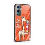 You Make Me Happy Printed Glass Back Phone Case - Image 2