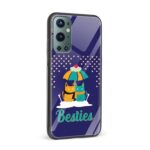 Besties Printed Glass Back Phone Case - Image 2