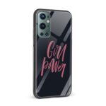Girl Power Printed Glass Back Phone Case - Image 2