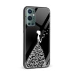 Feminine Printed Glass Back Phone Case - Image 2