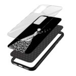 Feminine Printed Glass Back Phone Case - Image 3