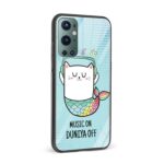 Music ON Duniya OFF Printed Glass Back Phone Case - Image 2