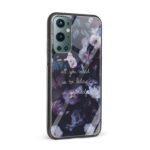 Floral Printed Glass Back Phone Case - Image 2