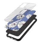Floral Printed Glass Back Phone Case - Image 3