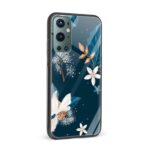 Floral Printed Glass Back Phone Case - Image 2