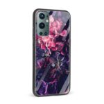Floral Printed Glass Back Phone Case - Image 2
