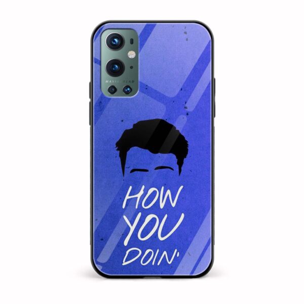 How You Doing Printed Glass Back Phone Case