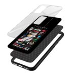 Friends Printed Glass Back Phone Case - Image 3