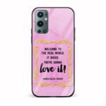 Friends- Monica Geller Printed Glass Back Phone Case