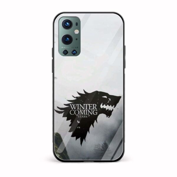 Winter Is Coming Printed Glass Back Phone Case