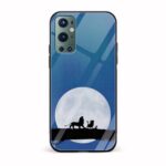 Minimal Printed Glass Back Phone Case