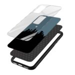 Minimal Printed Glass Back Phone Case - Image 3