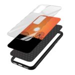 Minimal Printed Glass Back Phone Case - Image 3
