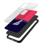 Minimal Printed Glass Back Phone Case - Image 3