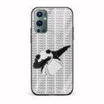 Pandab Printed Glass Back Phone Case