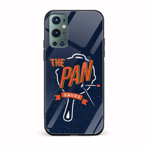 The PAN Saves Printed Glass Back Phone Case