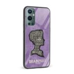Brainy Is the New Sexy Printed Glass Back Phone Case - Image 2