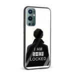 I Am SHER Locked Printed Glass Back Phone Case - Image 2