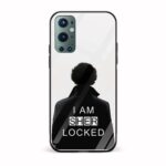 I Am SHER Locked Printed Glass Back Phone Case