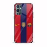Barcelona FC Printed Glass Back Phone Case