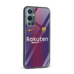 Barcelona FC Printed Glass Back Phone Case - Image 2