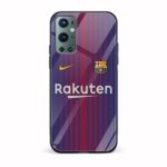 Barcelona FC Printed Glass Back Phone Case