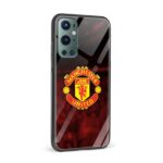Manchester United Printed Glass Back Phone Case - Image 2