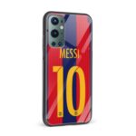 Messi Printed Glass Back Phone Case - Image 2
